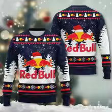 Red Bull Racing – pull de noël moche, cadeau de fête de vacances pour hommes et femmes, Couples assortis, pulls de noël amusants, 2025 XS(FR 44) S(FR 46) M.(FR 48) L'(FR 50) XL(FR 52) XXL(FR 54) XXXL(FR 56-58) 4XL(FR 60) 5XL(FR 62) 6XL(FR 64-66