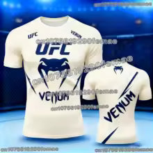 UFC T-shirt imprimé 3D pour hommes, manches courtes, col rond, haut de sport pour boxe, Fitness, entraînement, décontracté, mode d'été S(FR 46) M.(FR 48) L'(FR 50) XL(FR 52) XXL(FR 54) XXXL(FR 56-58) 4XL(FR 60) 5XL(FR 62) 6XL(FR 64-66)