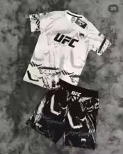 UFC – T-shirt d'équipe d'entraînement d'arts martiaux mixtes pour hommes, sweat-shirt de course, de Fitness, de boxe en plein air, de lutte, ensemble de vêtements de sport pour hommes S M L XL XXL XXXL 4XL 90 100 110 120 130 140 150 160