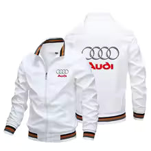 Veste de moto avec Logo de voiture D'Audi pour hommes, vêtements de course personnalisés, vêtements Audi, veste de course de motard, nouvelle collection 2025 M. L' XL XXL XXXL