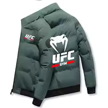 2025 nouveau UFC GYM hommes col montant manteau chaud Jacket2025 nouveau UFC GYM hommes col montant manteau chaud veste S(FR 46) M.(FR 48) L'(FR 50) XL(FR 52) XXL(FR 54) XXXL(FR 56-58)