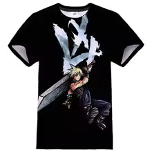T-shirt imprimé 3D Final Nette VII pour hommes et femmes, Streetwear de jeu d'anime, T-shirt Hip Hop, T-shirt de sport décontracté, T-shirt unisexe, Économie à la mode XS S M L XL XXL XXXL 4XL 5XL 6XL