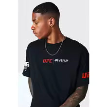 UFC mode manches courtes salle de sport course col rond T-shirt MMA entraînement haut de sport S M L XL 2XL 3XL 4XL 5XL 6XL