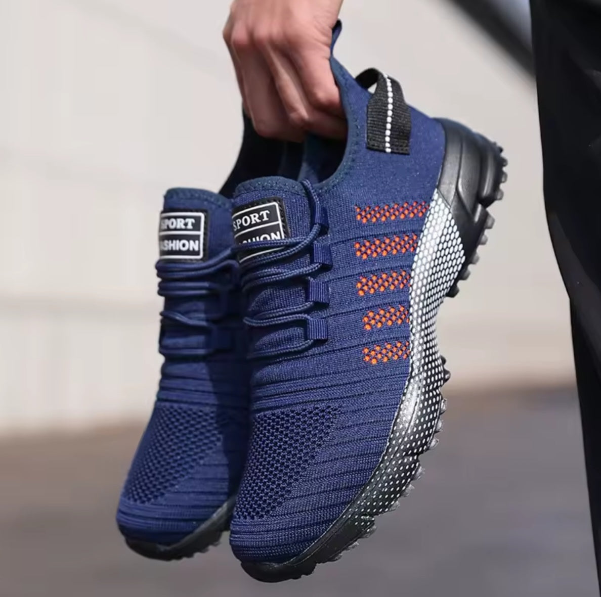 Basket de marche souple pour homme