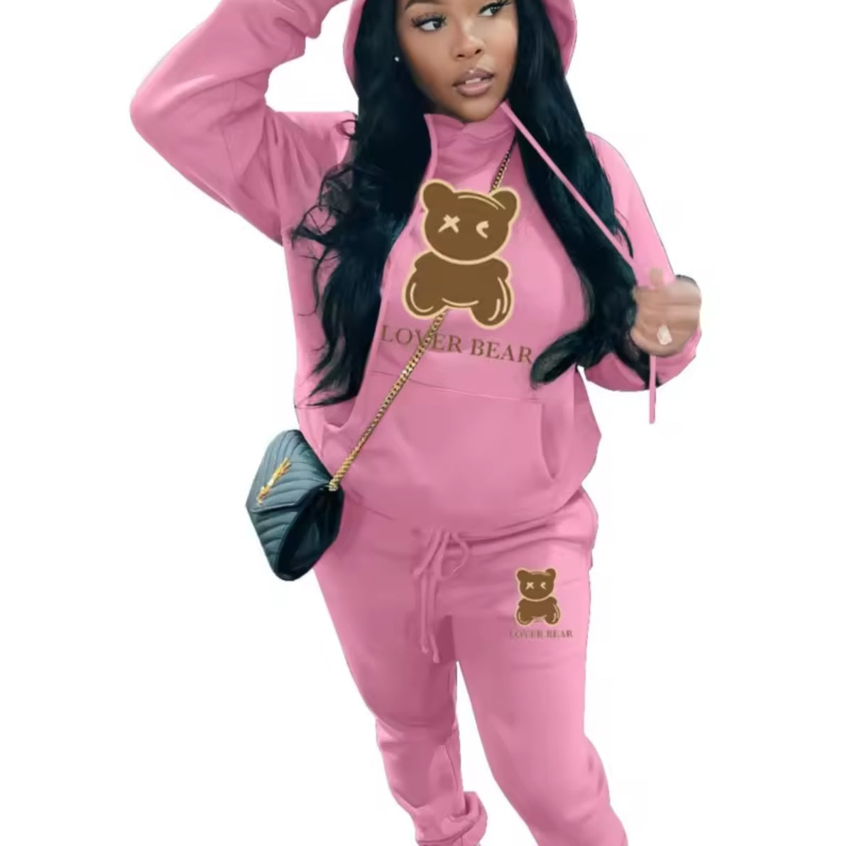 Ensemble 2 pièces sweat et pantalon pour femme