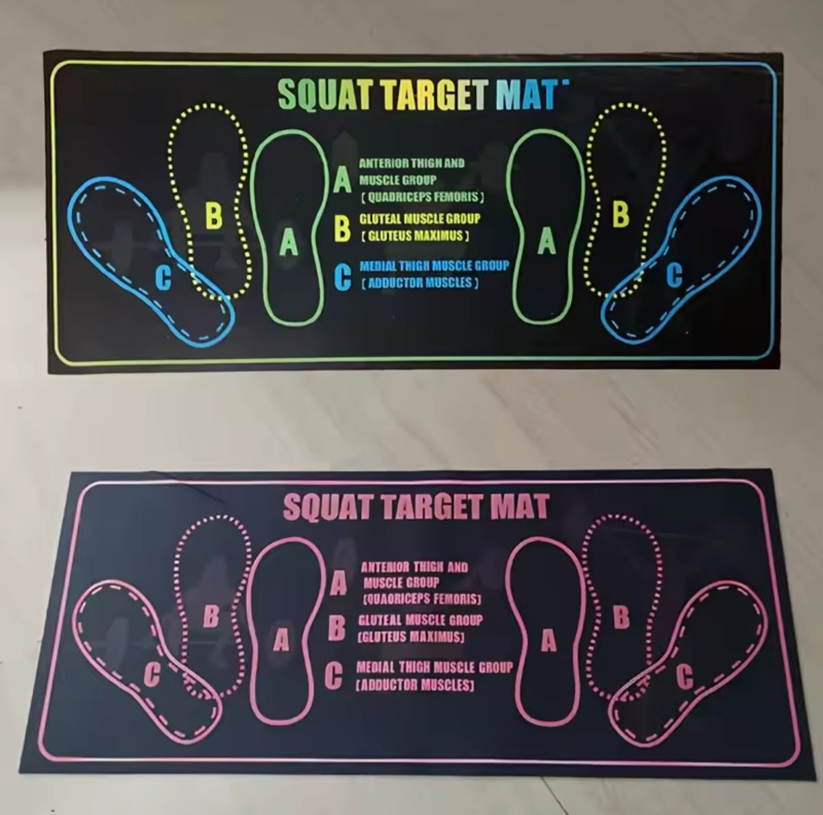 Coussinets de squat antidérapant