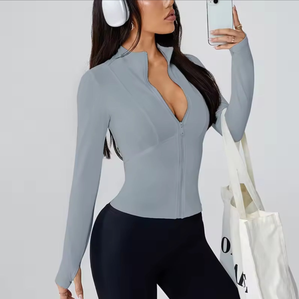 Veste de sport fitness pour femme