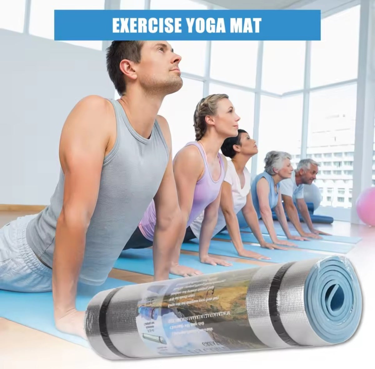 Tapis de fitness yoga musculation