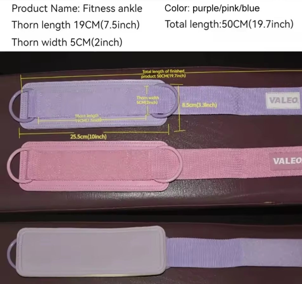 Lot de bandes de résistance pour femme