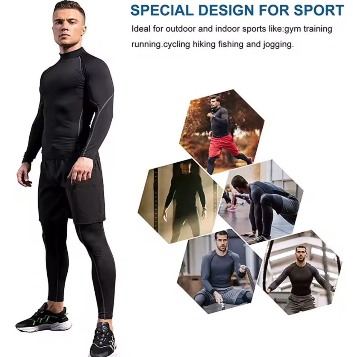 T-shirt manche longue pour homme