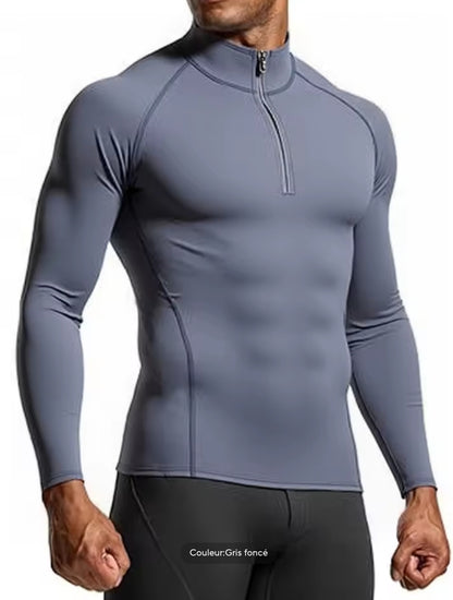 T-shirt manche longue de sport pour homme