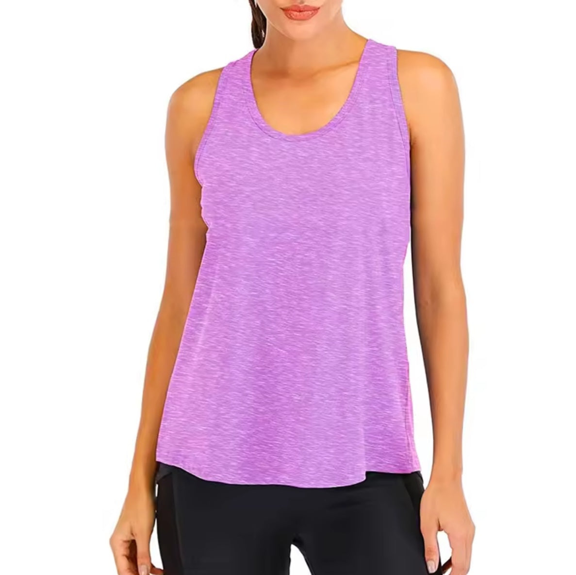 Chemise ou tee shirt de Yoga ou de fitness pour femme