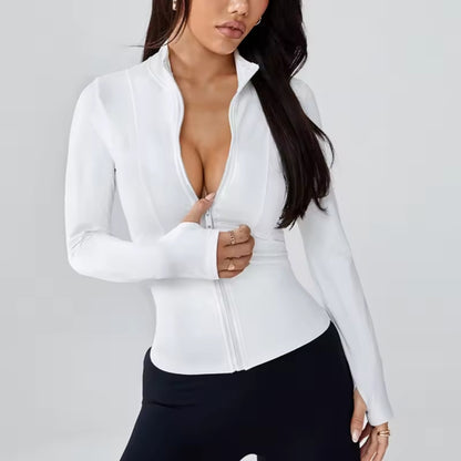 Veste de sport fitness pour femme