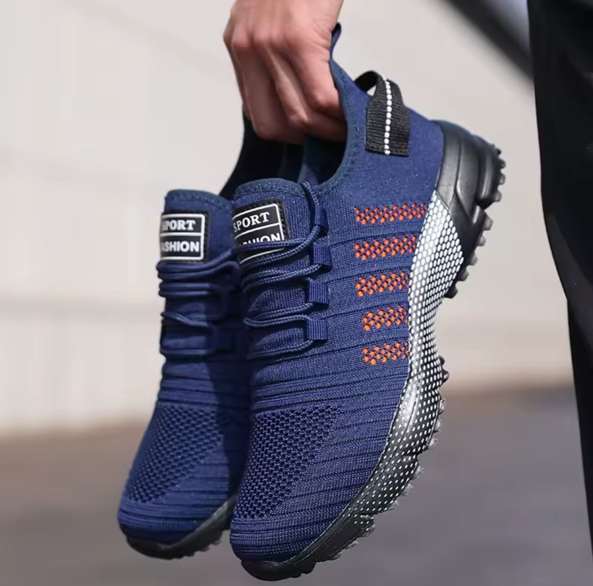 Basket de marche souple pour homme