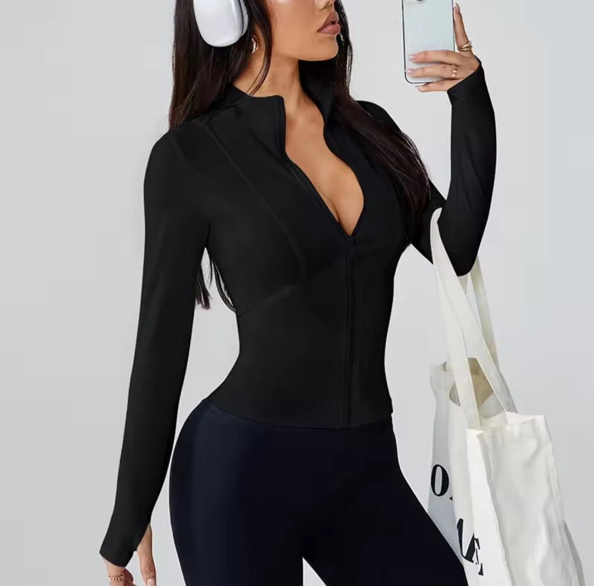 Veste de sport fitness pour femme