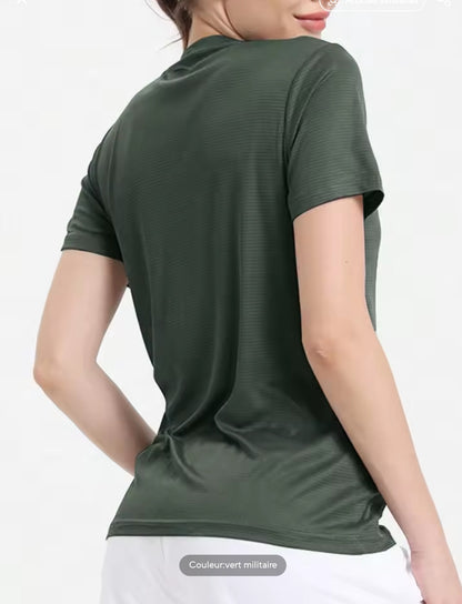 Tee-shirt de sport pour femme