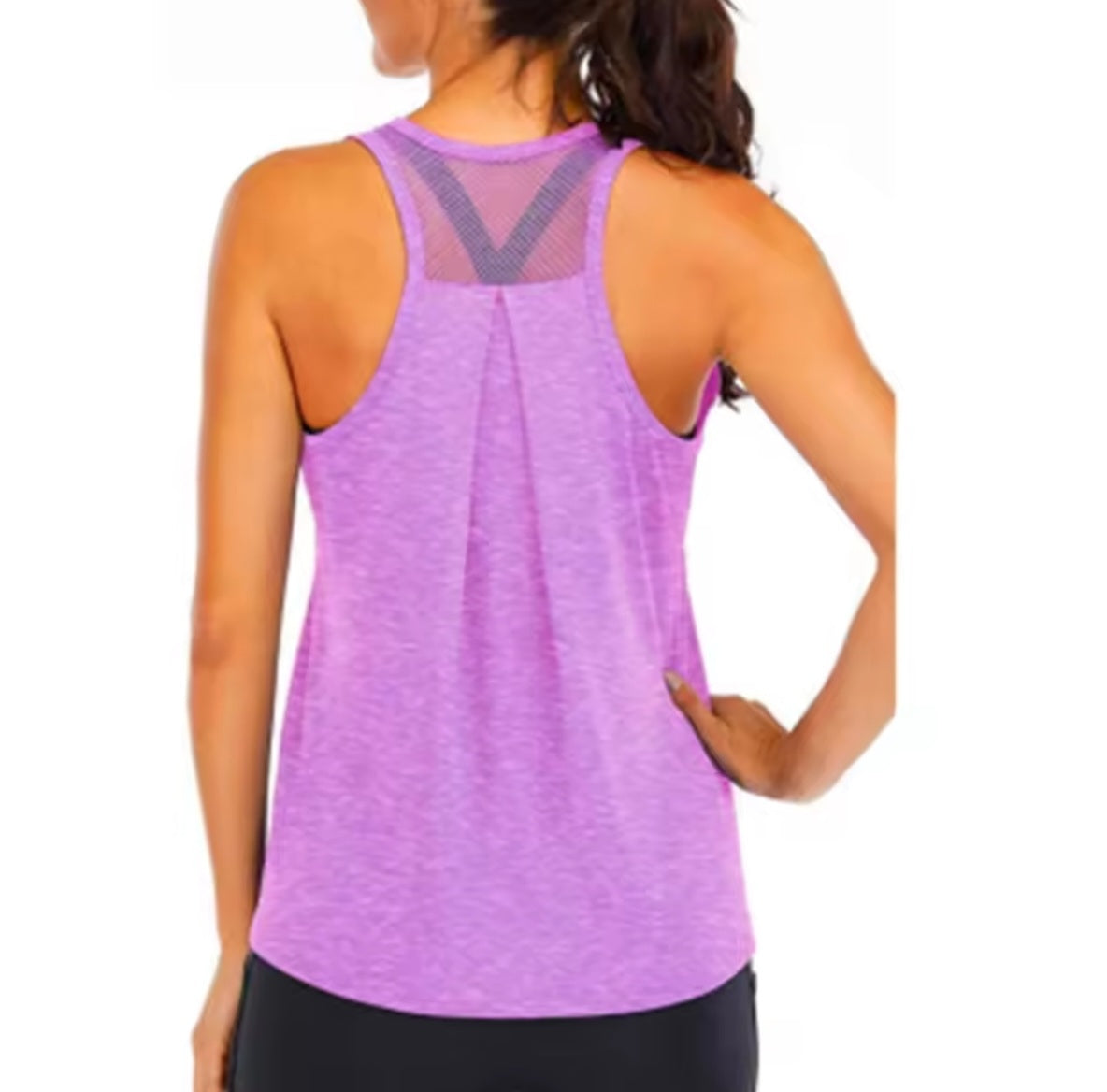 Chemise ou tee shirt de Yoga ou de fitness pour femme