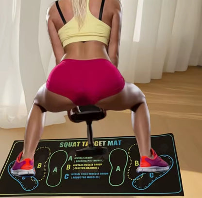 Coussinets de squat antidérapant