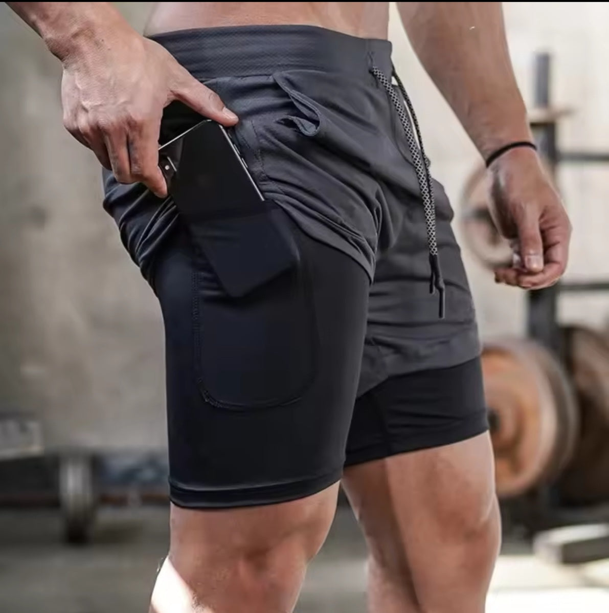 Short de course ou de fitness pour homme