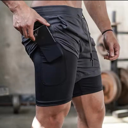 Short de course ou de fitness pour homme