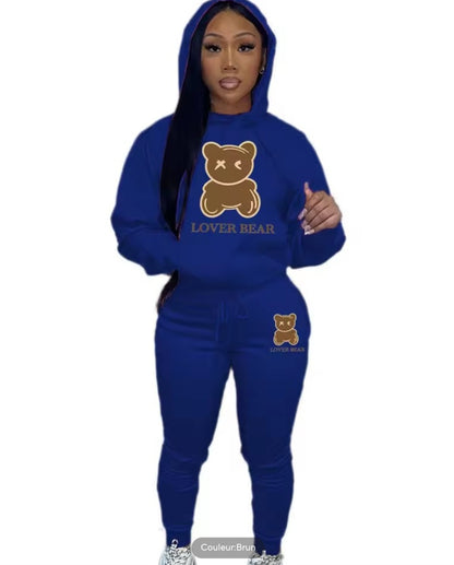 Ensemble 2 pièces sweat et pantalon pour femme