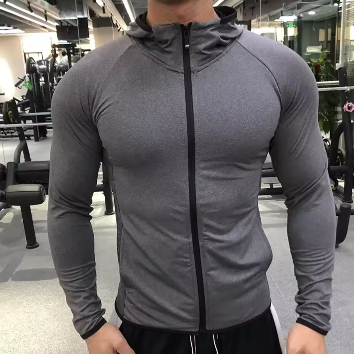 Sweat à capuche de fitness pour homme