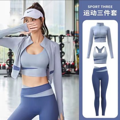 Tenue de Yoga 3 pièces pour femme