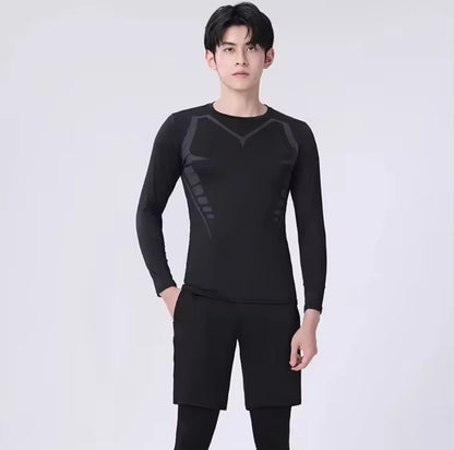 Combinaison d'entraînement professionnelle à manches longues pour homme