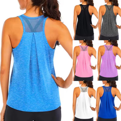 Chemise ou tee shirt de Yoga ou de fitness pour femme