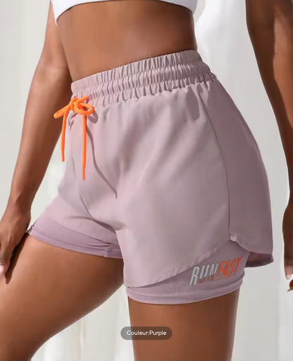 Short de Yoga ou de fitness pour femme