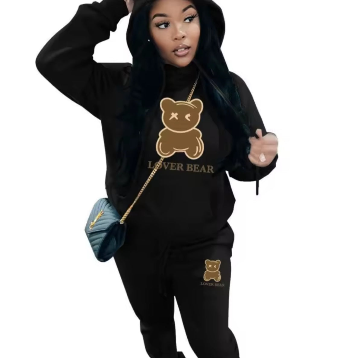 Ensemble 2 pièces sweat et pantalon pour femme