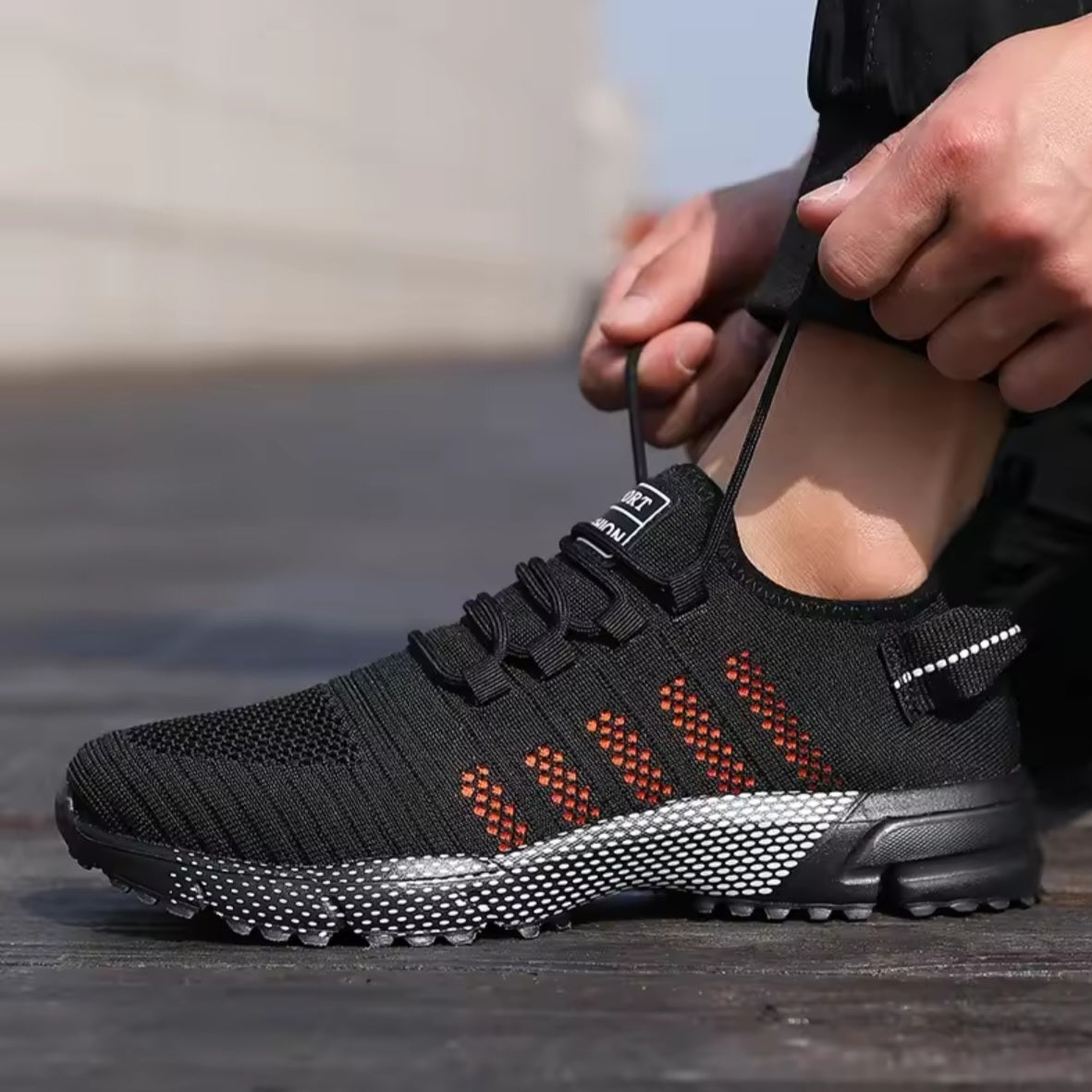 Basket de marche souple pour homme