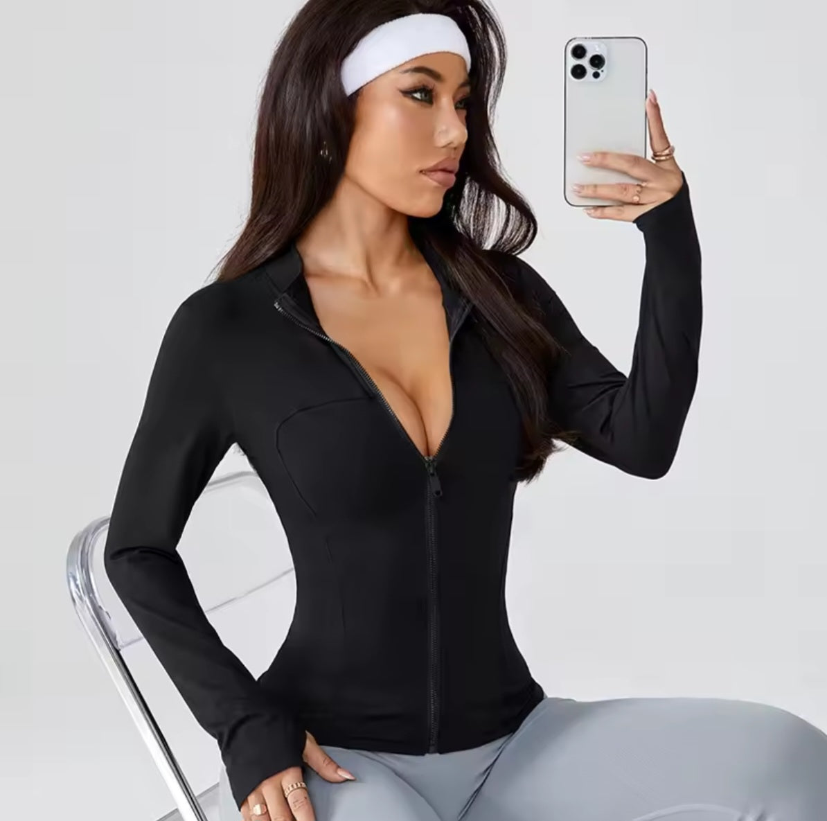 Veste de sport fitness pour femme